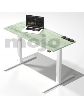 Work From Home Desk- Chambray White